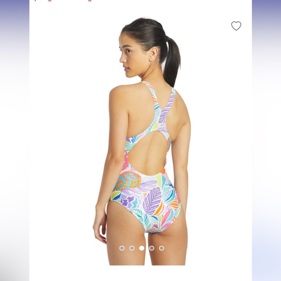 ARENA Allover Pro Back Plus One Piece swimsuit NWT - Picture 2 of 6
